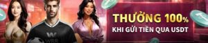 THƯỞNG 100% KHI GỬI TIỀN QUA USDT